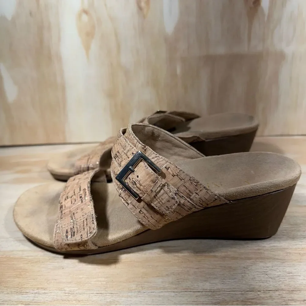 Vionic Natoma Wedge Sandals Women’s Size 7
